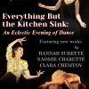 Poster for Projet Ambidanse's "Everything But the Kitchen Sink: An Eclectic Evening of Dance"
