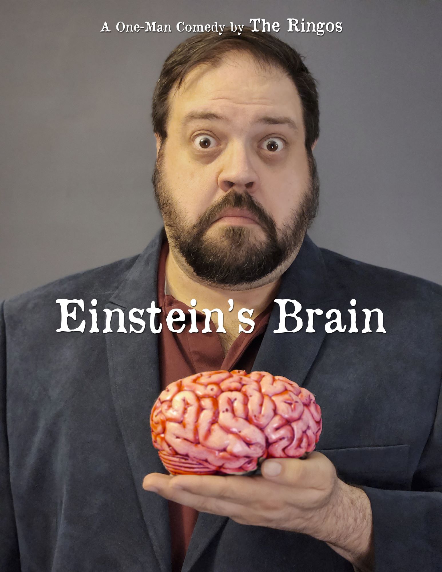 Poster for "Einstein's Brain" presented by The Ringos.