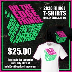 The poster image for our 2023 t-shirt pre-order sale.