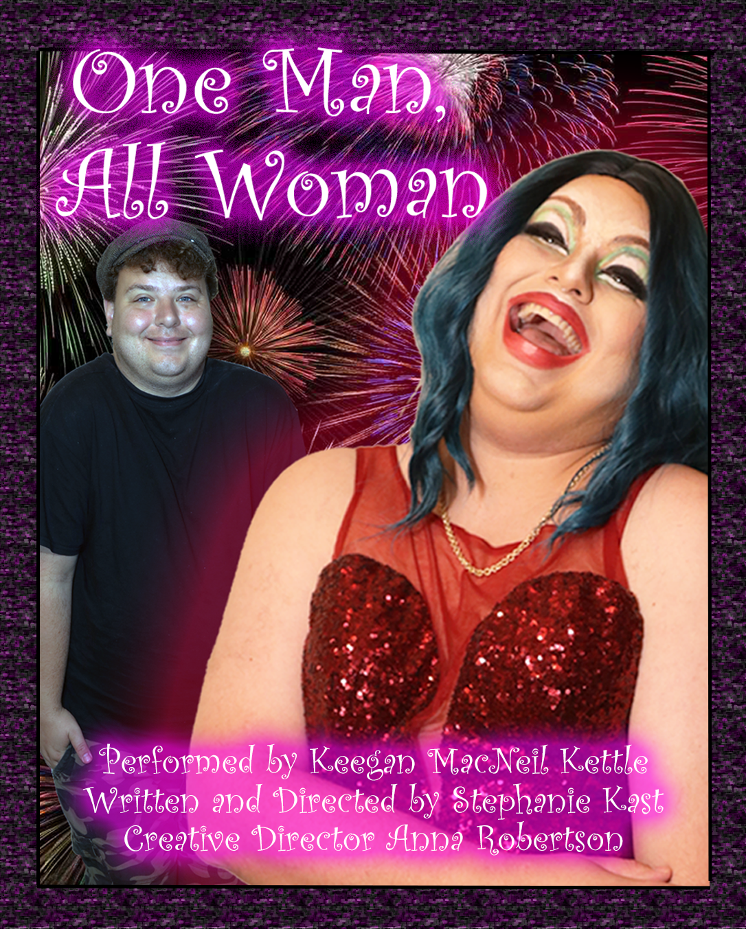 Poster for "One Man, All Woman: REMOUNTED"