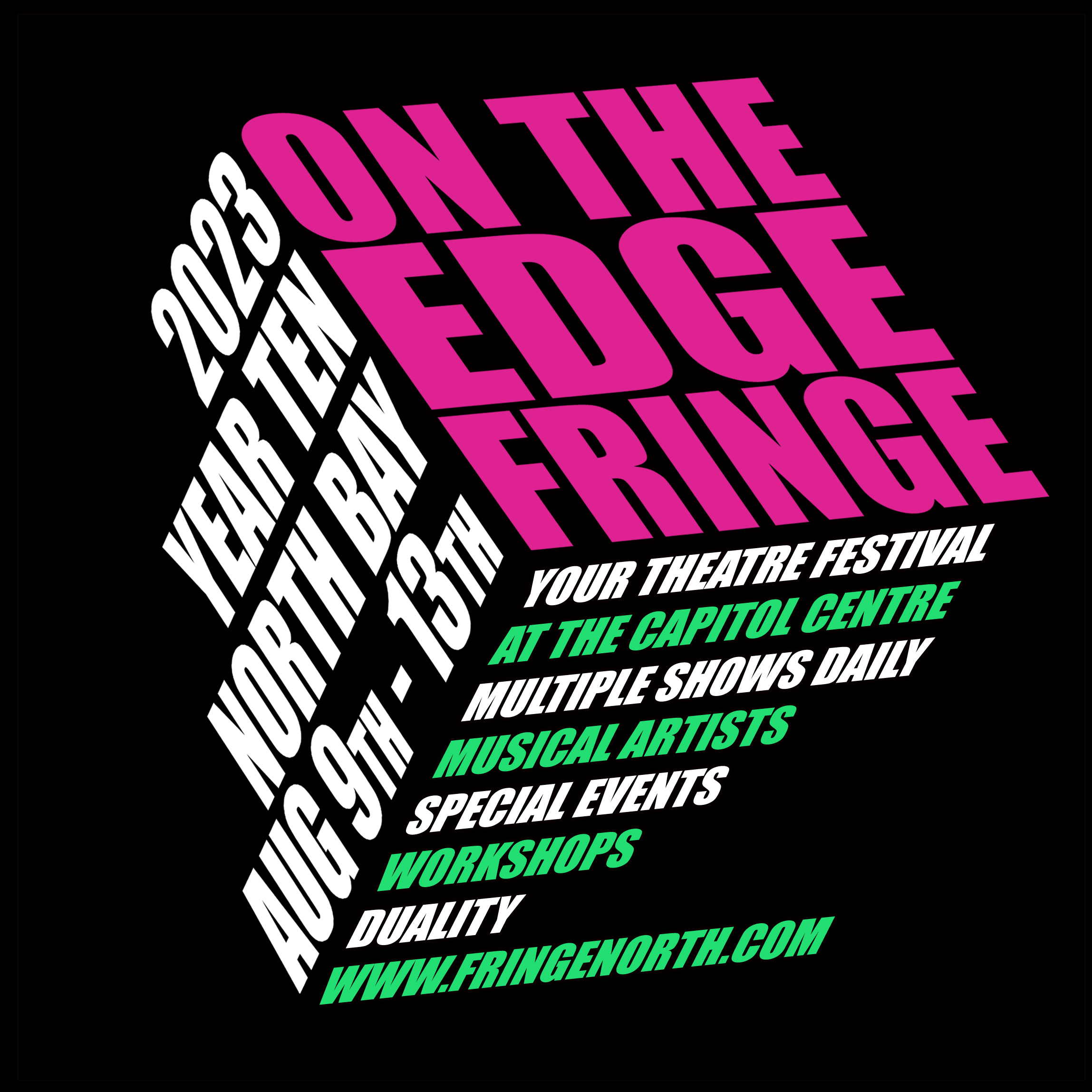 Image for the 2023 ON THE EDGE Fringe Festival